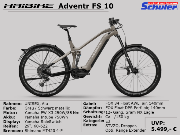 Haibike X-Duro Allmtn 1 Fully